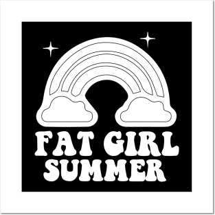 Fat Girl Summer - Anti Diet Posters and Art